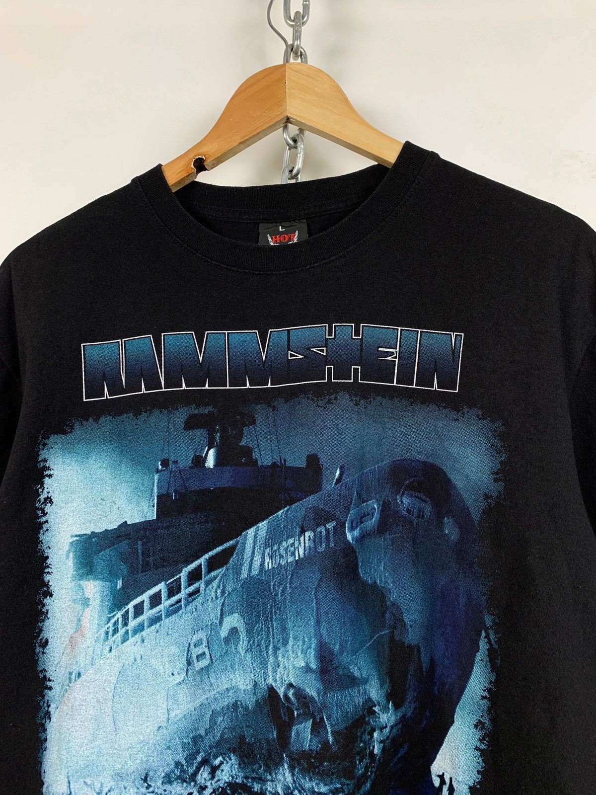 Band Tees Vintage Rammstein Rosenrot Band T-Shirt Size US L / EU 52-54 / 3 - 6 Thumbnail