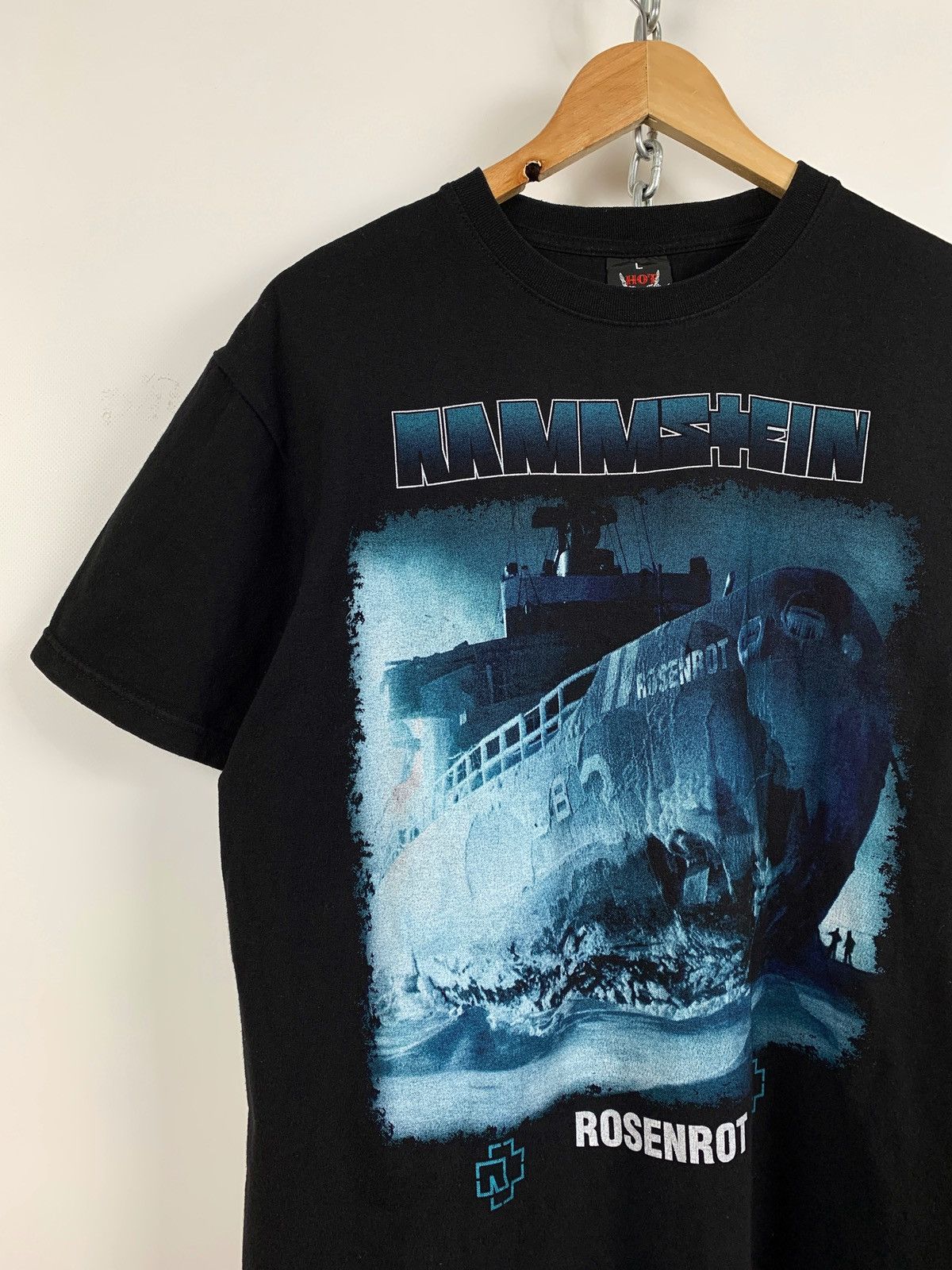 Band Tees Vintage Rammstein Rosenrot Band T-Shirt Size US L / EU 52-54 / 3 - 3 Thumbnail