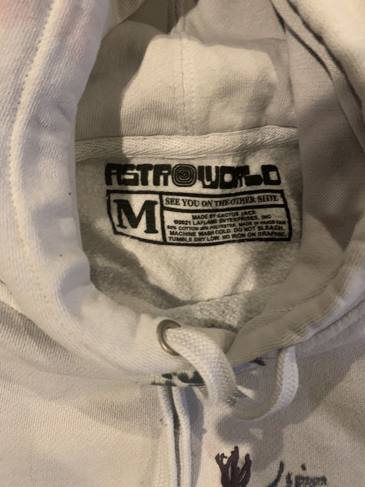 Travis Scott *RARE* GREY ASTROWORLD MERCH 2021 SEE YOU IN UTOPIA HOODIE |  Grailed