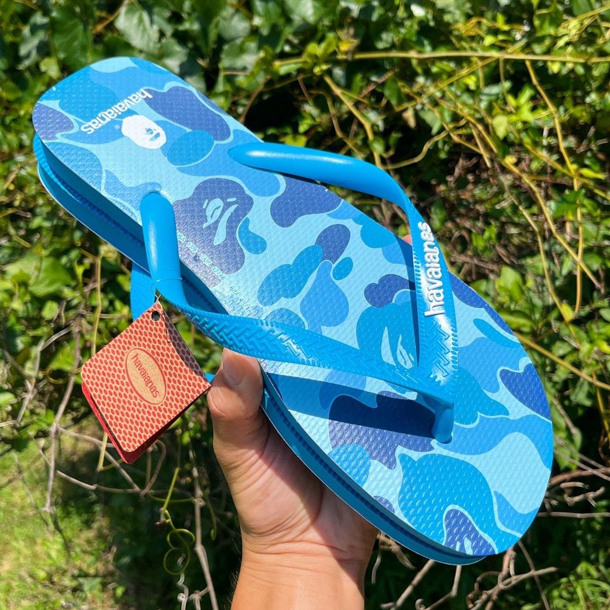 Havaianas camo flip flop fashion