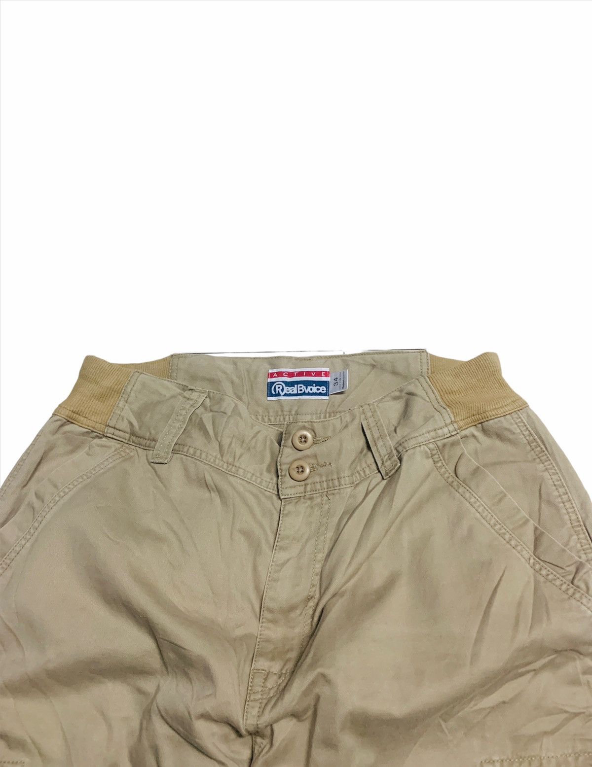 Japanese Brand × Vintage VINTAGE REAL B VOICE JAPAN OVERPRINT CARGO PANTS Size US 35 - 5 Thumbnail