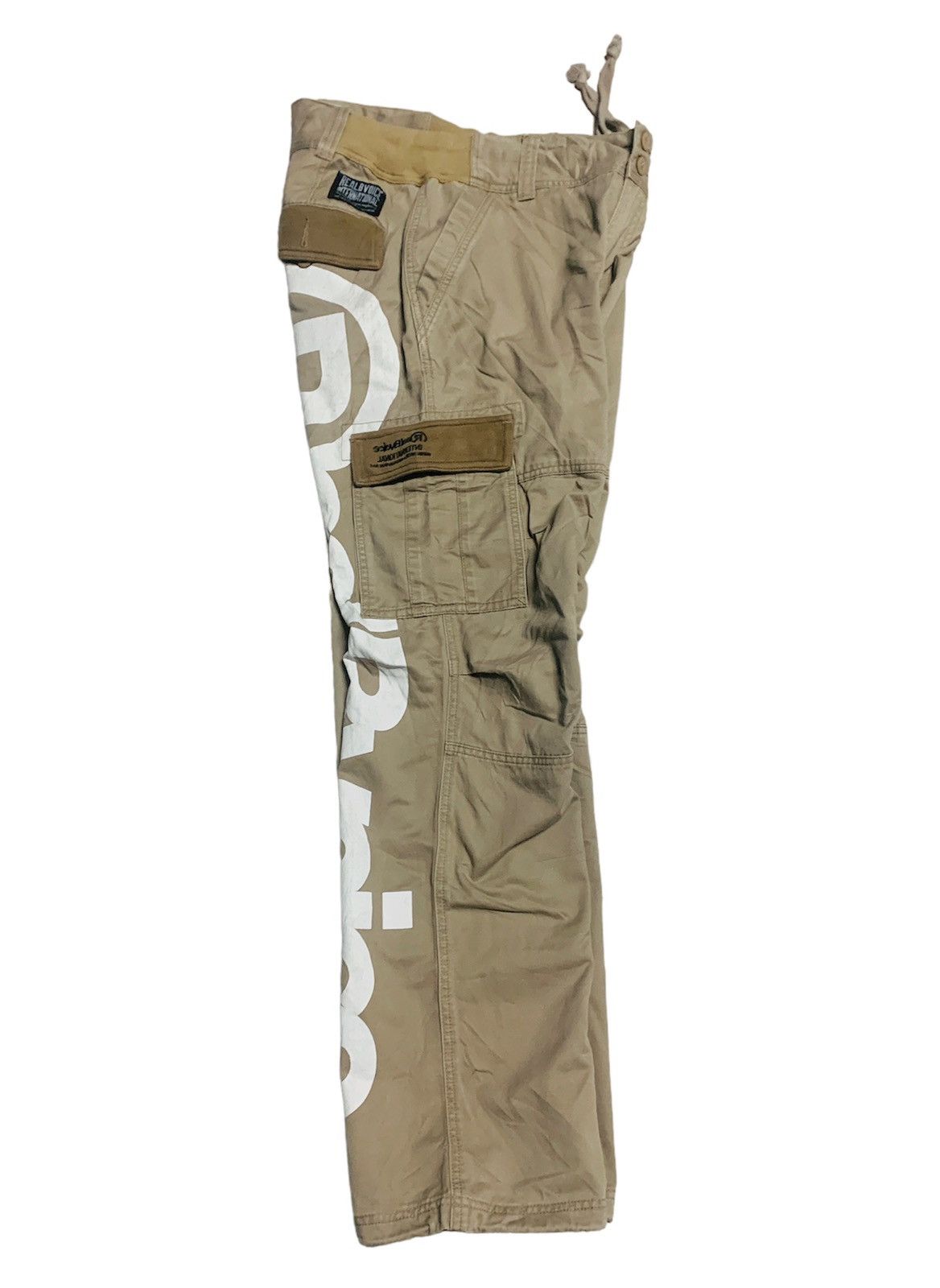 Japanese Brand × Vintage VINTAGE REAL B VOICE JAPAN OVERPRINT CARGO PANTS Size US 35 - 1 Thumbnail