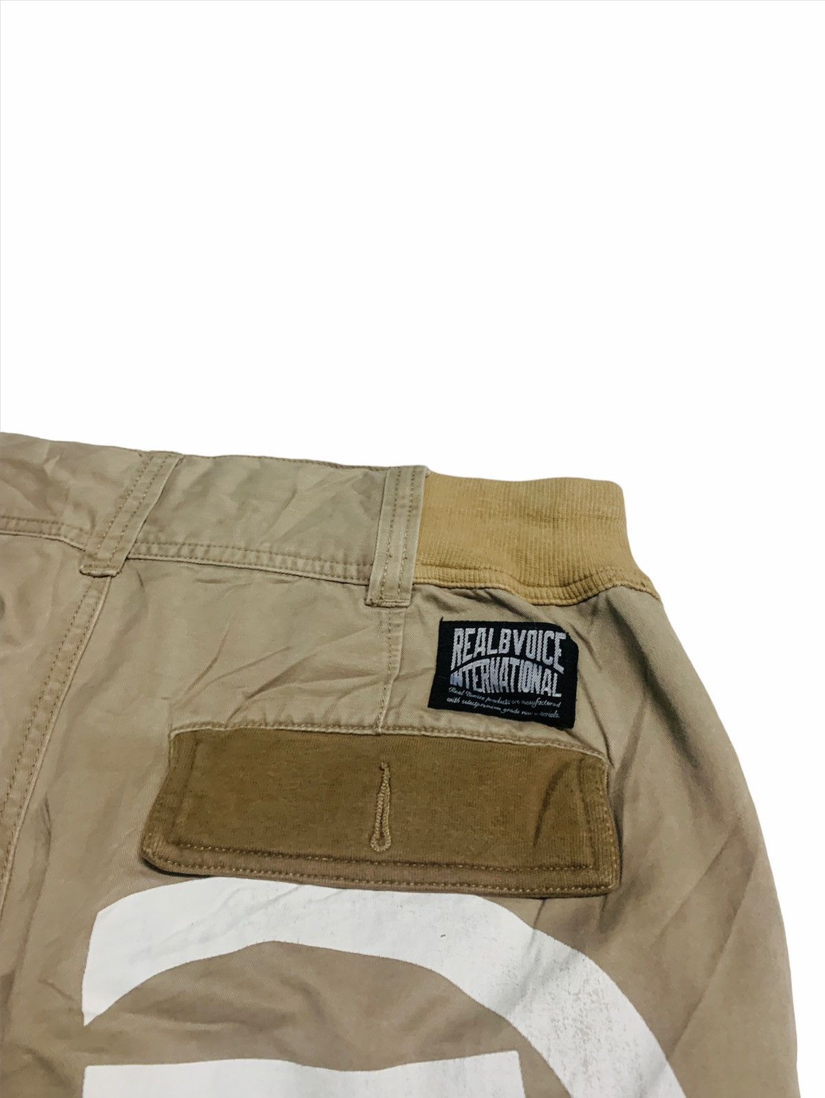 Japanese Brand × Vintage VINTAGE REAL B VOICE JAPAN OVERPRINT CARGO PANTS Size US 35 - 6 Thumbnail