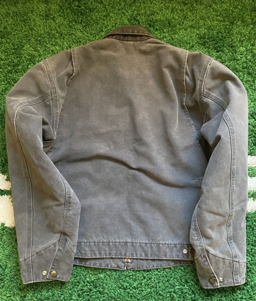 Carhartt Carhartt J97 Detroit Jacket Petrol faded black M Union made Size US M / EU 48-50 / 2 - 2 Thumbnail