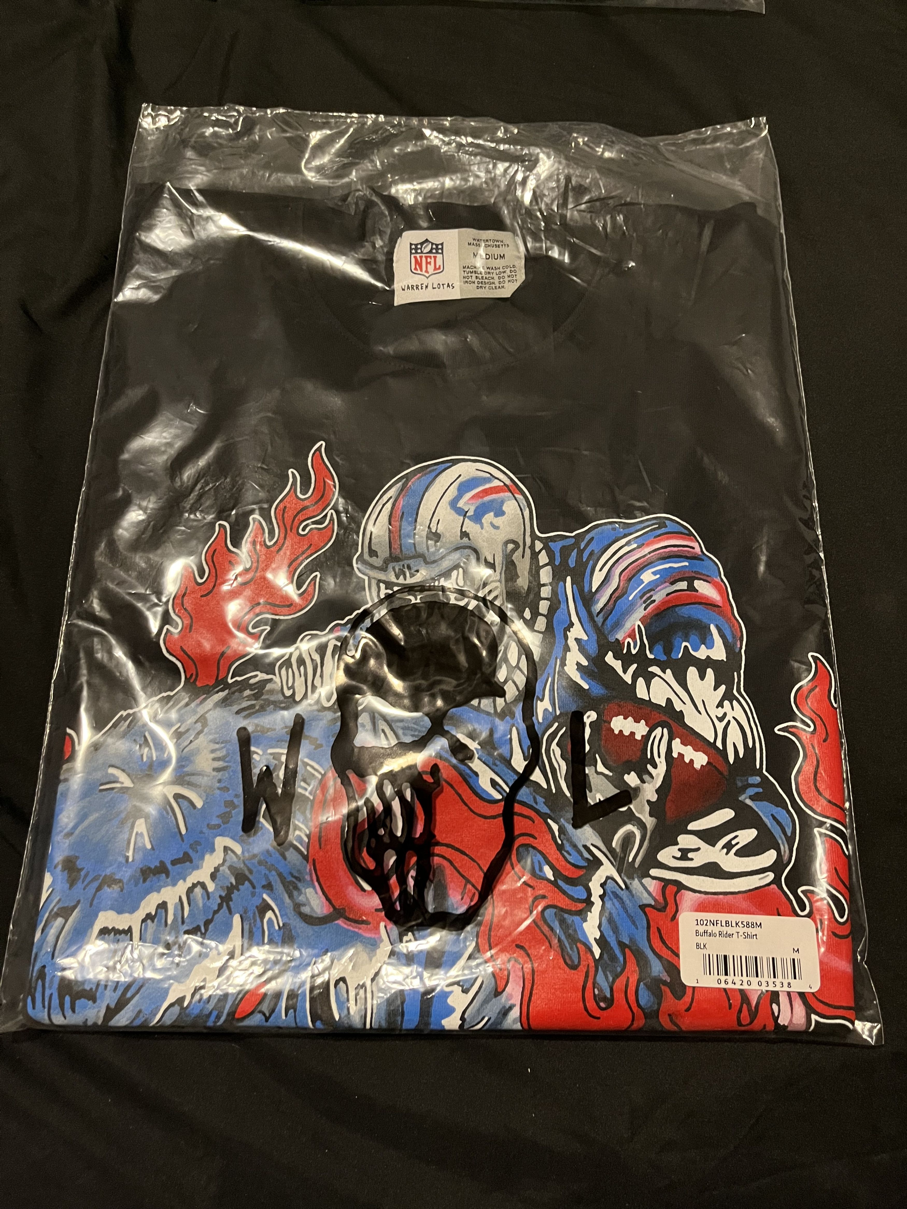 Size XL Buffalo Bills x Warren hotsell Lotas