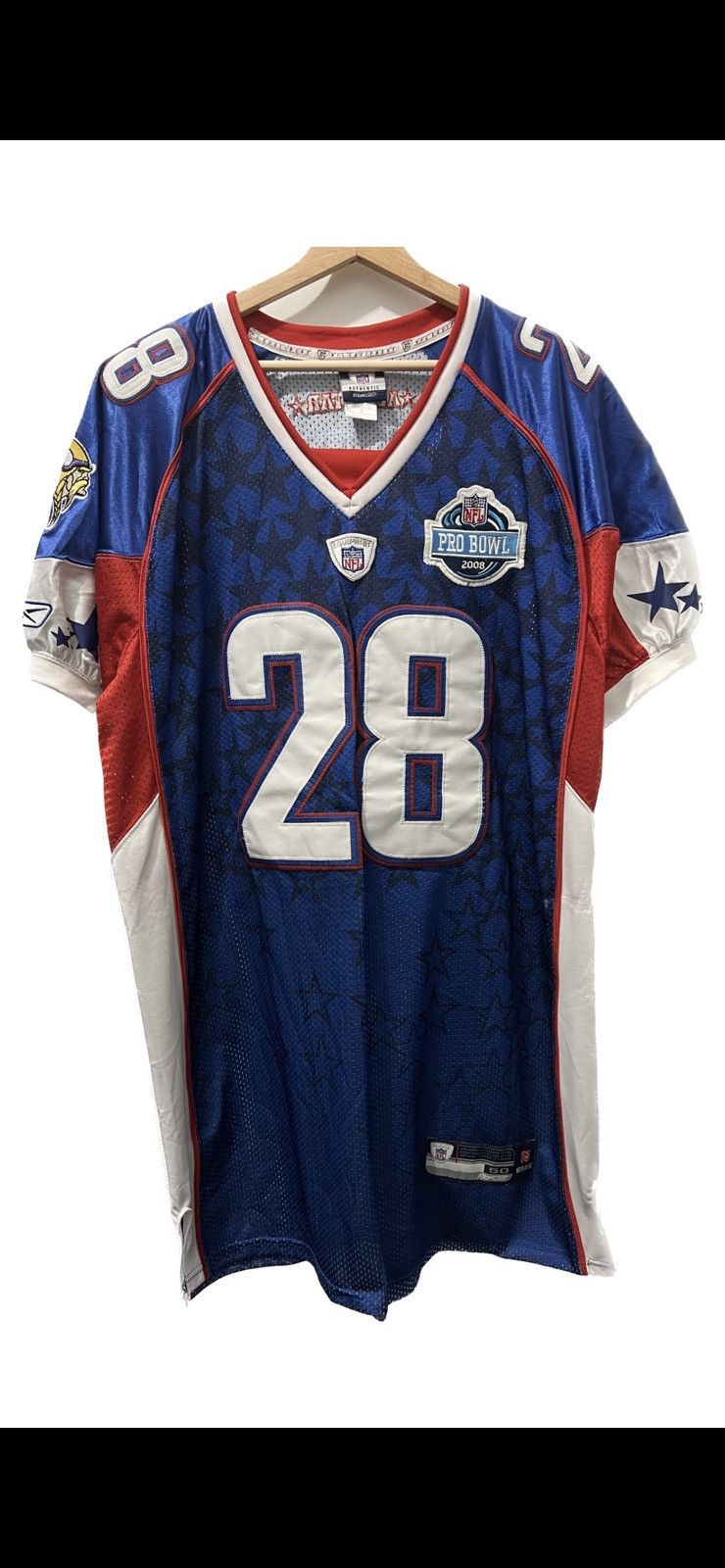 NFL 2008 Pro Bowl Minnesota Vikings Adrian Peterson Jersey