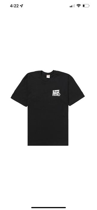 Supreme Supreme x Antihero Dog Tee T-shirt black small | Grailed