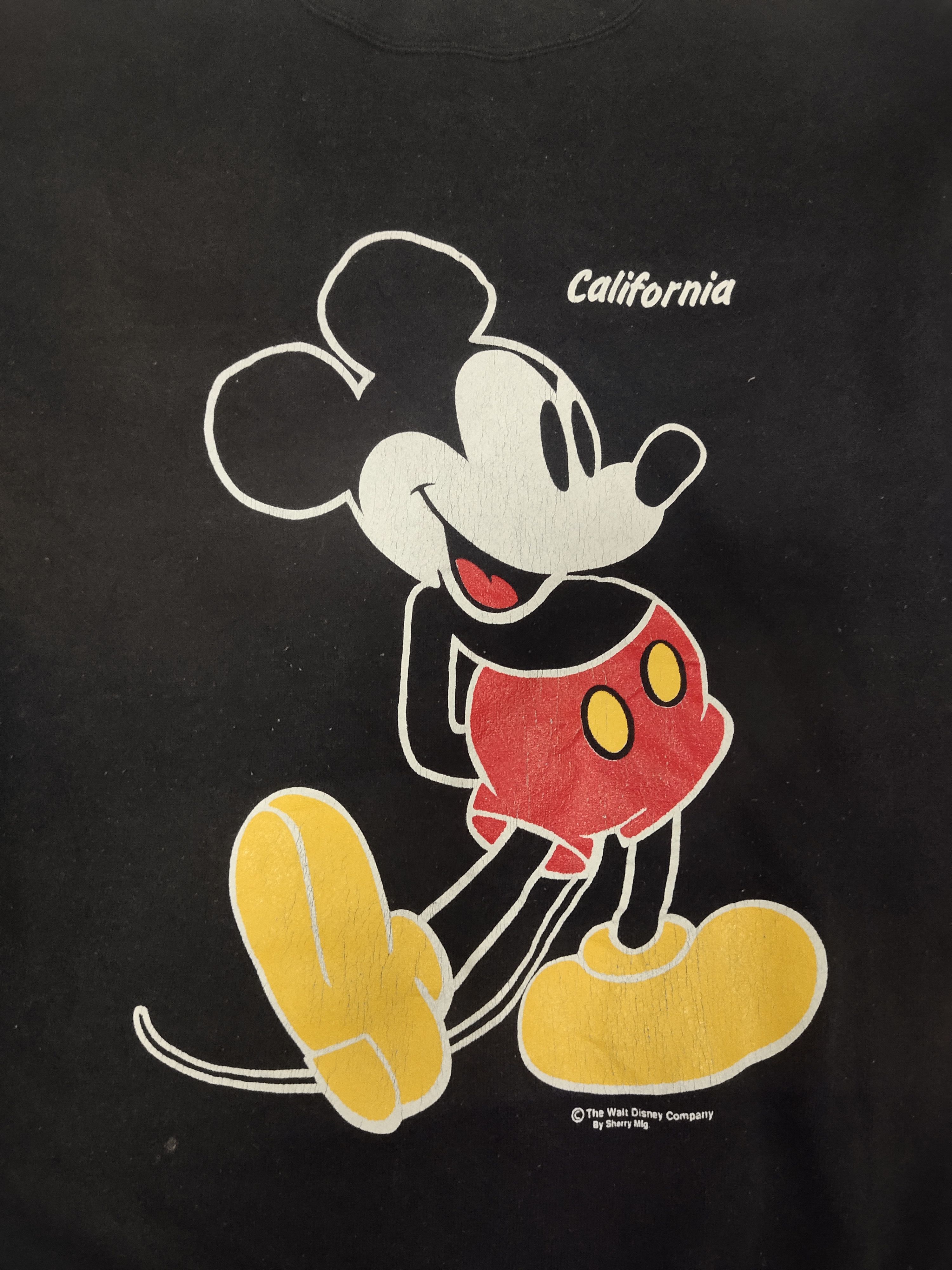 Mickey Mouse × Vintage VINTAGE 90'S MICKEY MOUSE SWEATSHIRT A116 Size US L / EU 52-54 / 3 - 2 Thumbnail