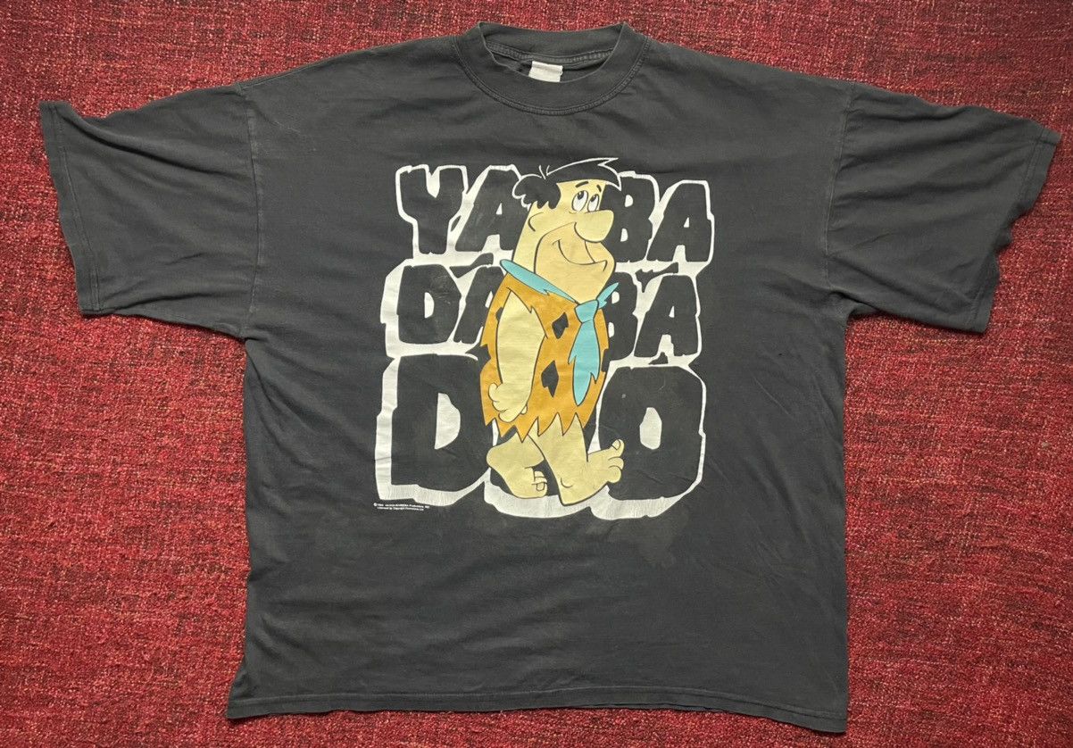 Cartoon Network × Vintage Flinstones vintage 1993 t-shirt Size US L / EU 52-54 / 3 - 1 Thumbnail