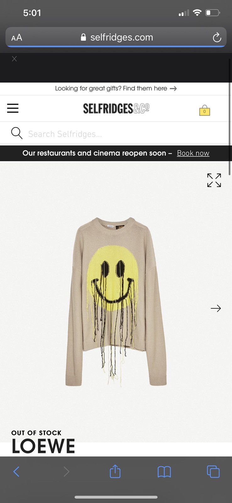 Loewe Loewe x Smiley Collab Sweater SOLD! | Grailed