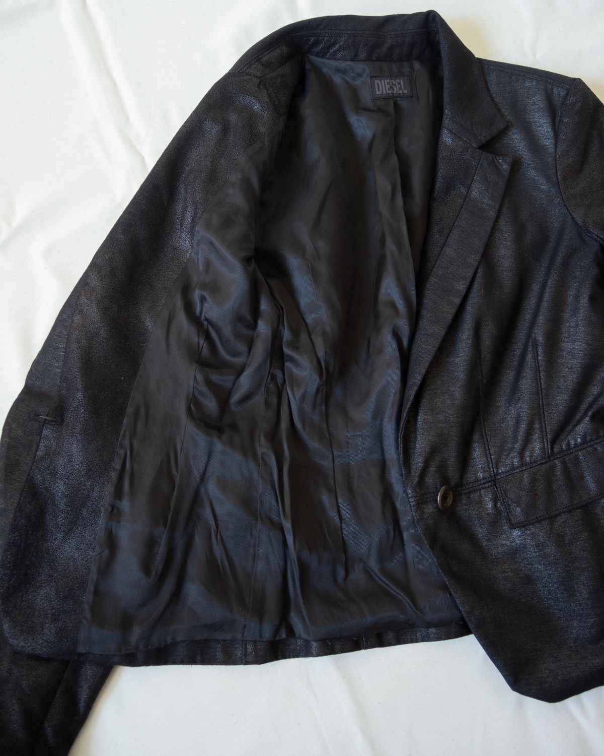 Diesel Diesel leather details blazer Size XXS / US 00 / IT 34 - 4 Thumbnail