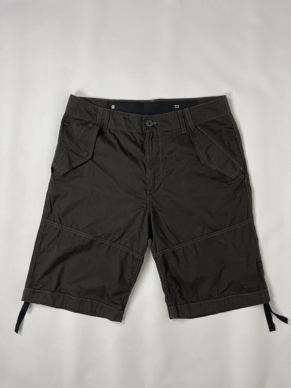 G-Star G-Star Raw Rovic-B DC Loose 1/2 light shorts khaki Size US 33 - 3 Thumbnail