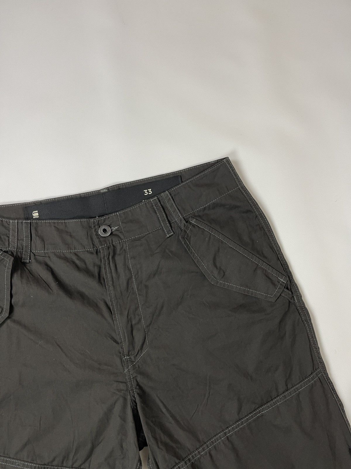 G-Star G-Star Raw Rovic-B DC Loose 1/2 light shorts khaki Size US 33 - 7 Thumbnail