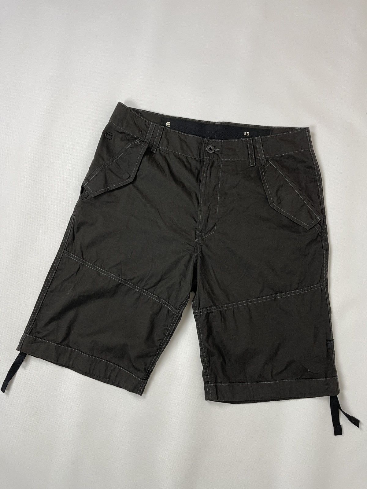 G-Star G-Star Raw Rovic-B DC Loose 1/2 light shorts khaki Size US 33 - 2 Thumbnail