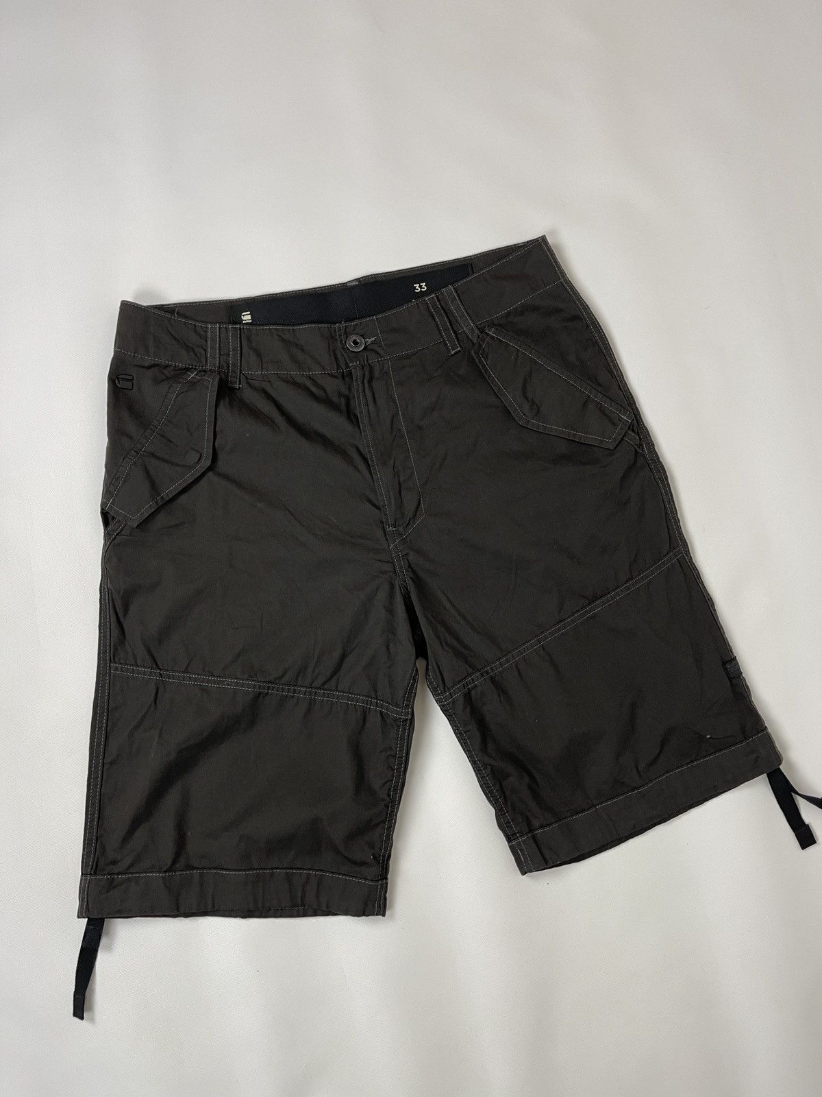 G-Star G-Star Raw Rovic-B DC Loose 1/2 light shorts khaki Size US 33 - 1 Thumbnail