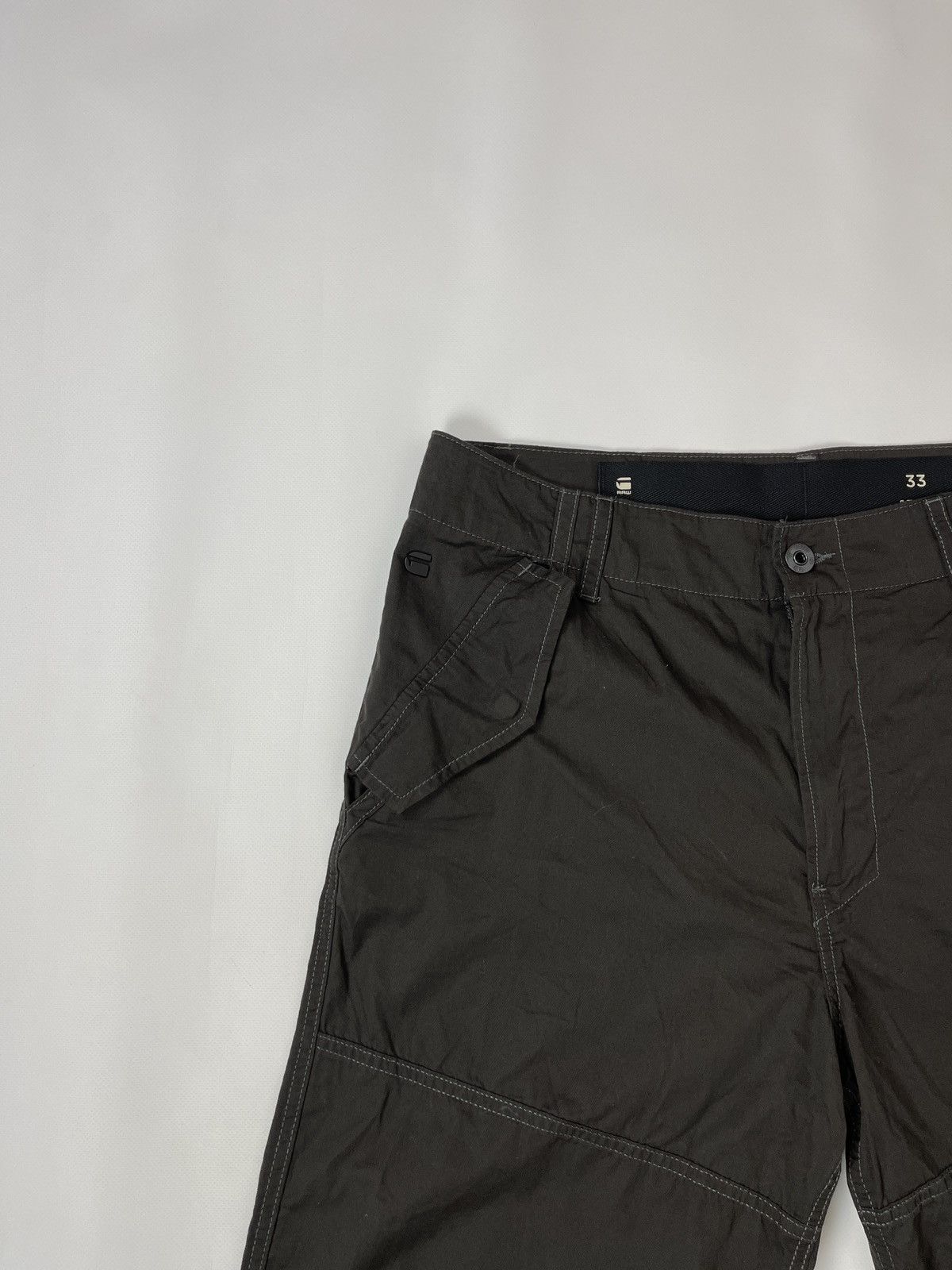 G-Star G-Star Raw Rovic-B DC Loose 1/2 light shorts khaki Size US 33 - 6 Thumbnail
