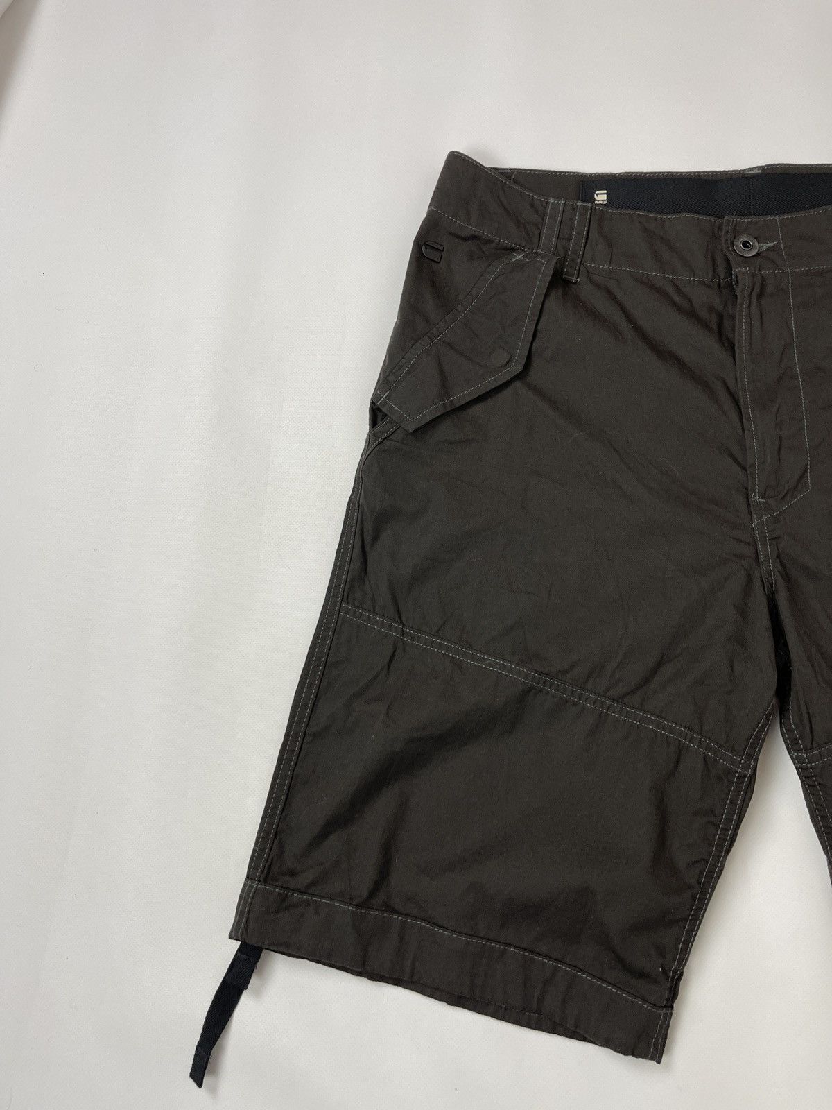 G-Star G-Star Raw Rovic-B DC Loose 1/2 light shorts khaki Size US 33 - 9 Thumbnail