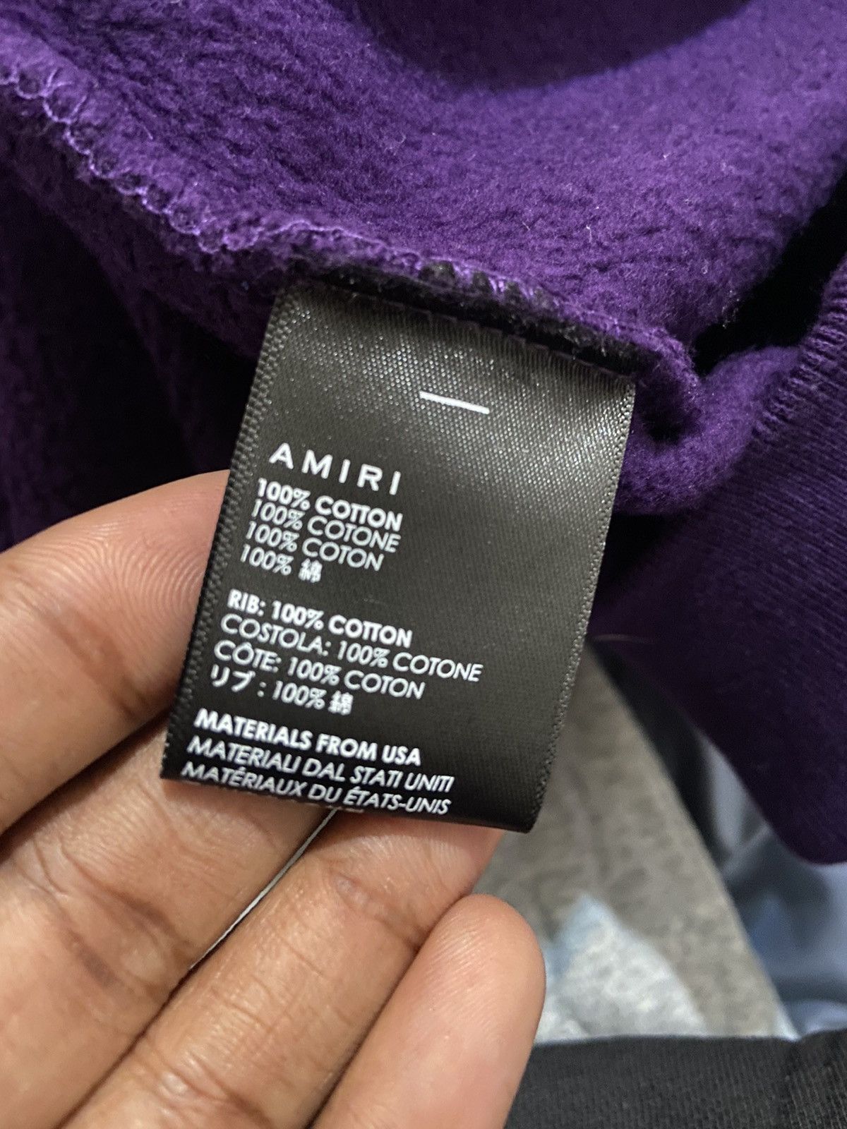 Amiri Amiri poison sweatshirt Size US L / EU 52-54 / 3 - 6 Thumbnail