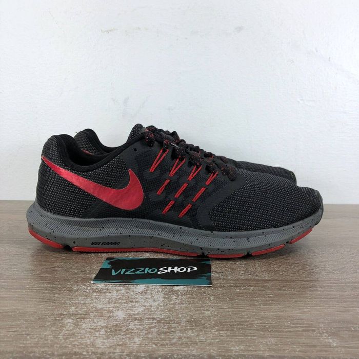nike swift running shoes black
