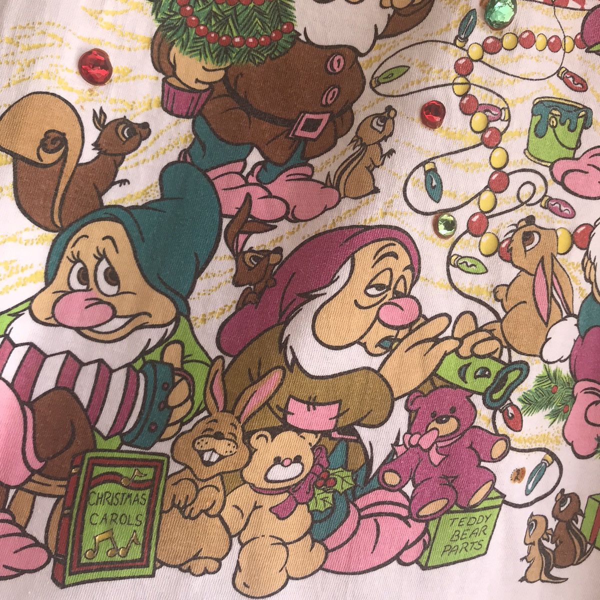 Cartoon Network × Disney × Vintage ‘90s Snow White Seven Dwarves Disney Movie Promo Tee Shirt Size US XXL / EU 58 / 5 - 9 Thumbnail