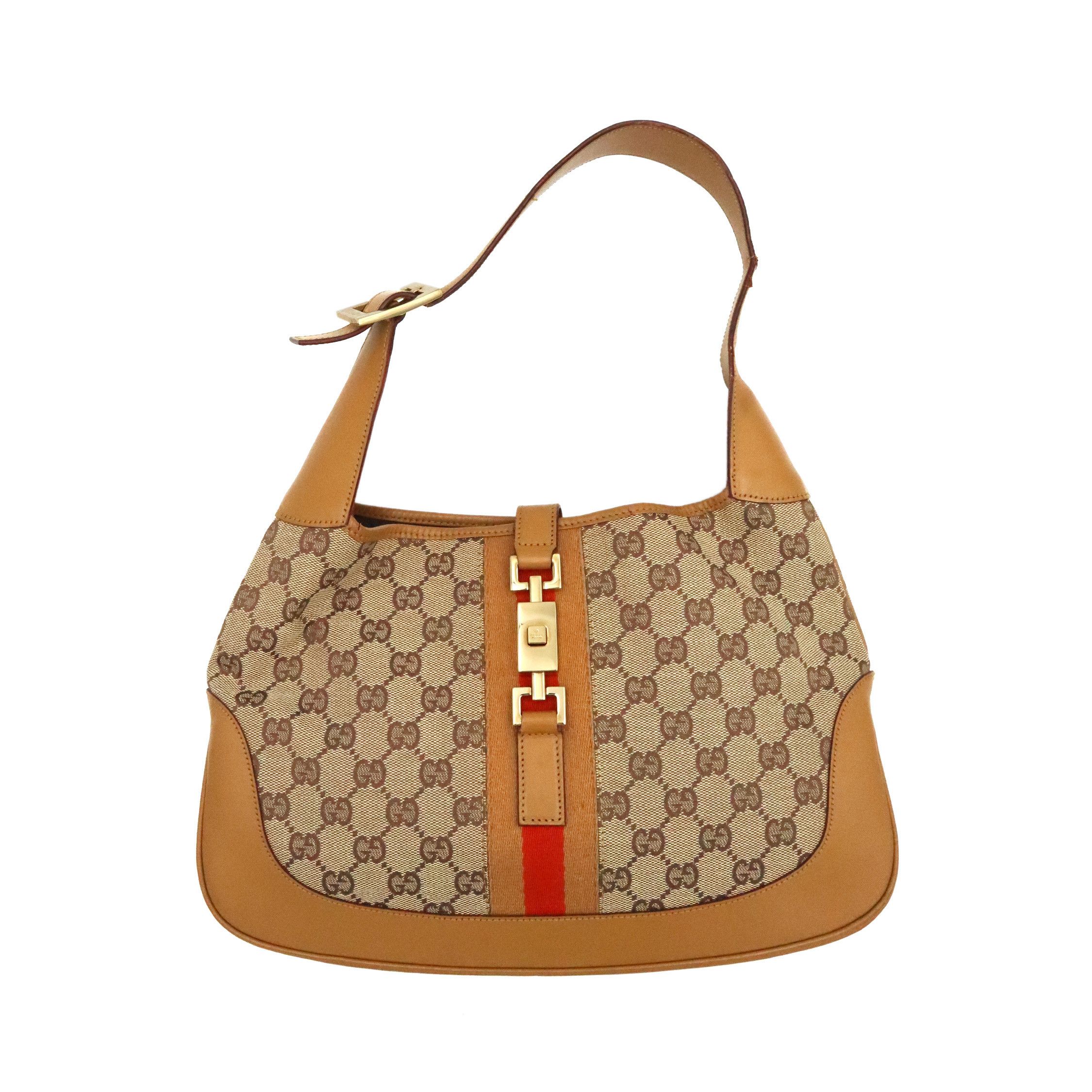 Gucci Vintage Gucci GG Canvas Jackie Hobo Bag Grailed