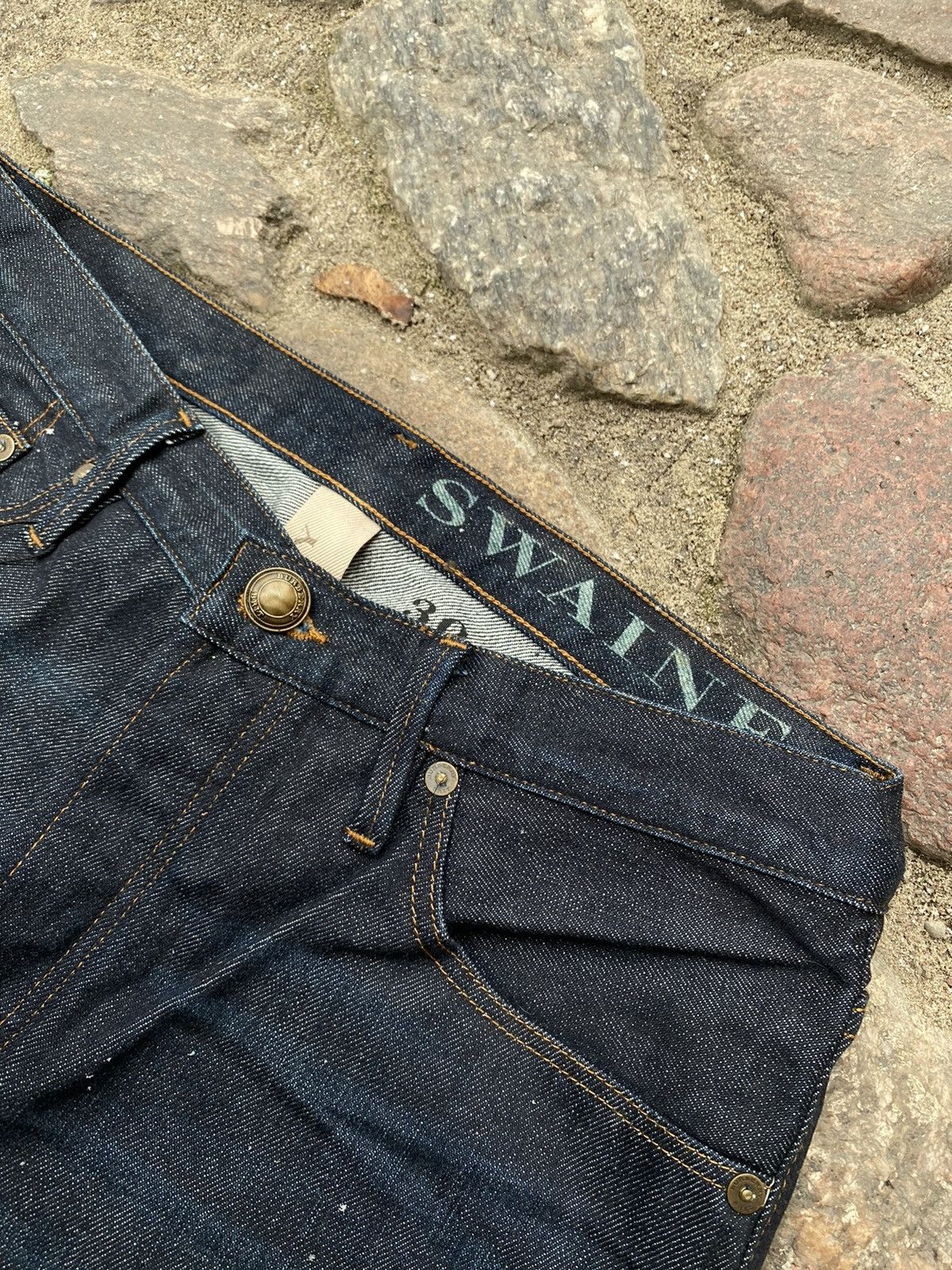Burberry Burberry Brit Jeans M Swaine Denim Selvedge Size US 30 / EU 46 - 5 Thumbnail