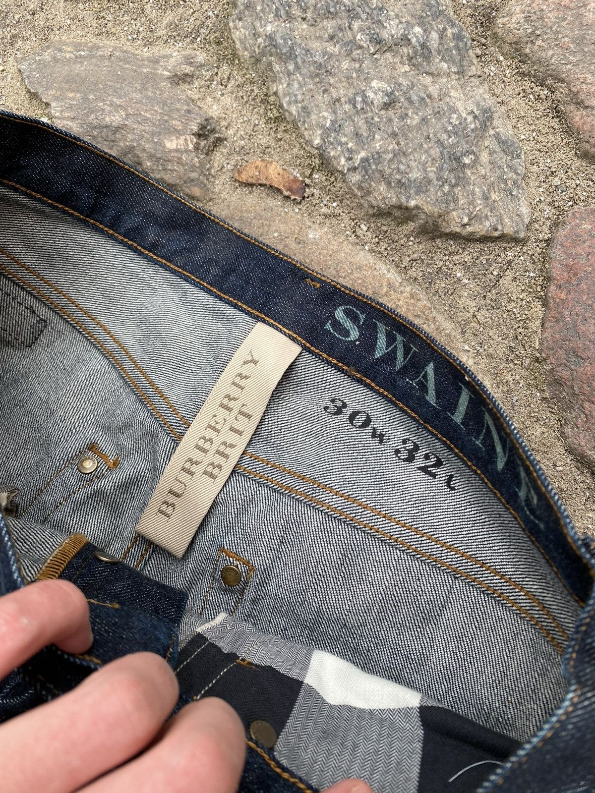 Burberry Burberry Brit Jeans M Swaine Denim Selvedge Size US 30 / EU 46 - 6 Thumbnail