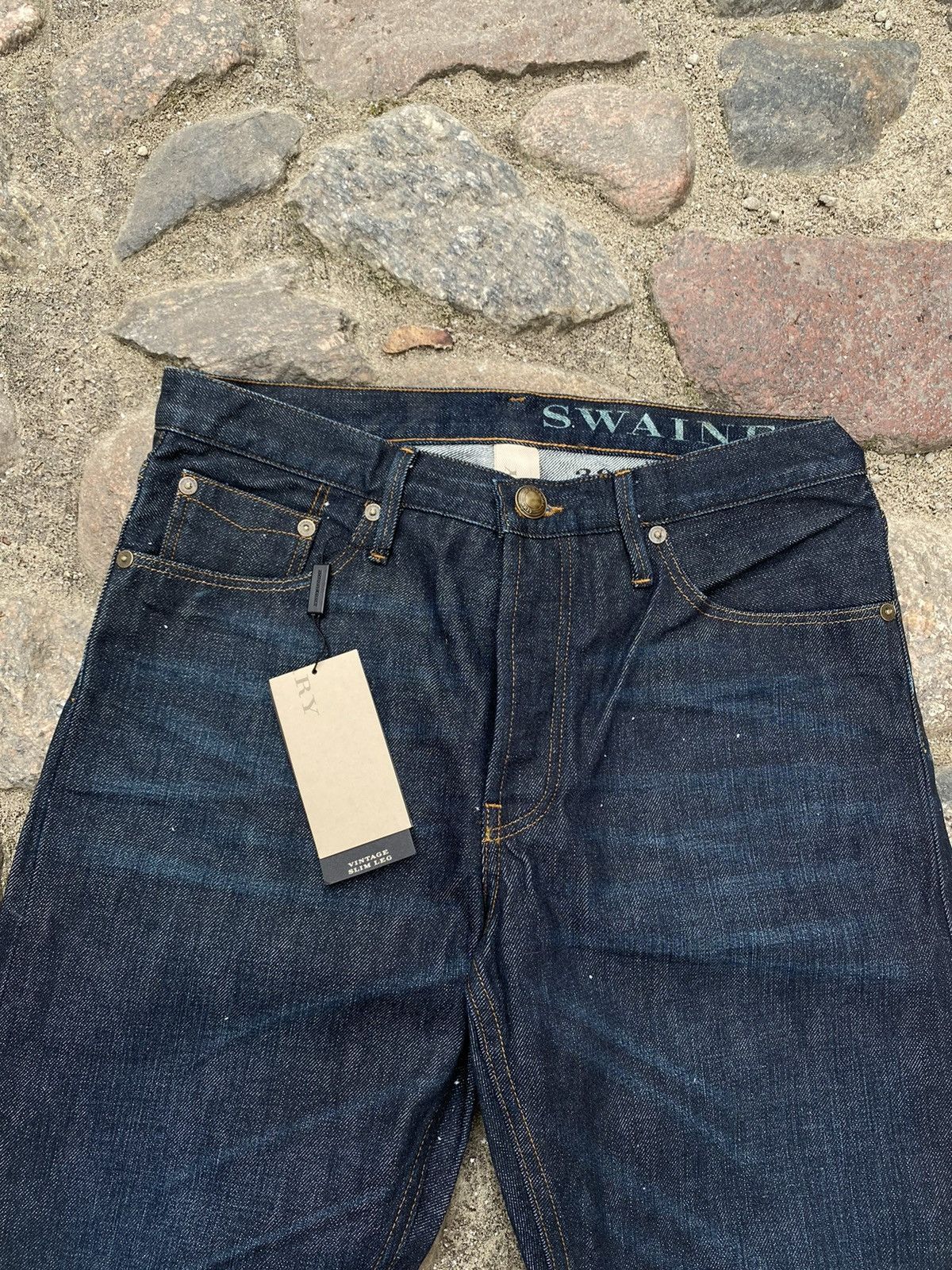 Burberry Burberry Brit Jeans M Swaine Denim Selvedge Size US 30 / EU 46 - 2 Thumbnail