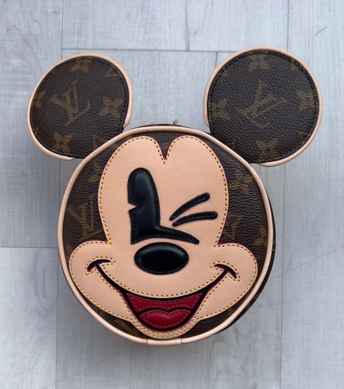 Sheron Barber on X: What are your thoughts on this Mickey Mouse Backpack  that I hand built out of Midnight Ecliose Louis Vuitton? #LouisVuitton # MickeyMouse #disney #custom  / X