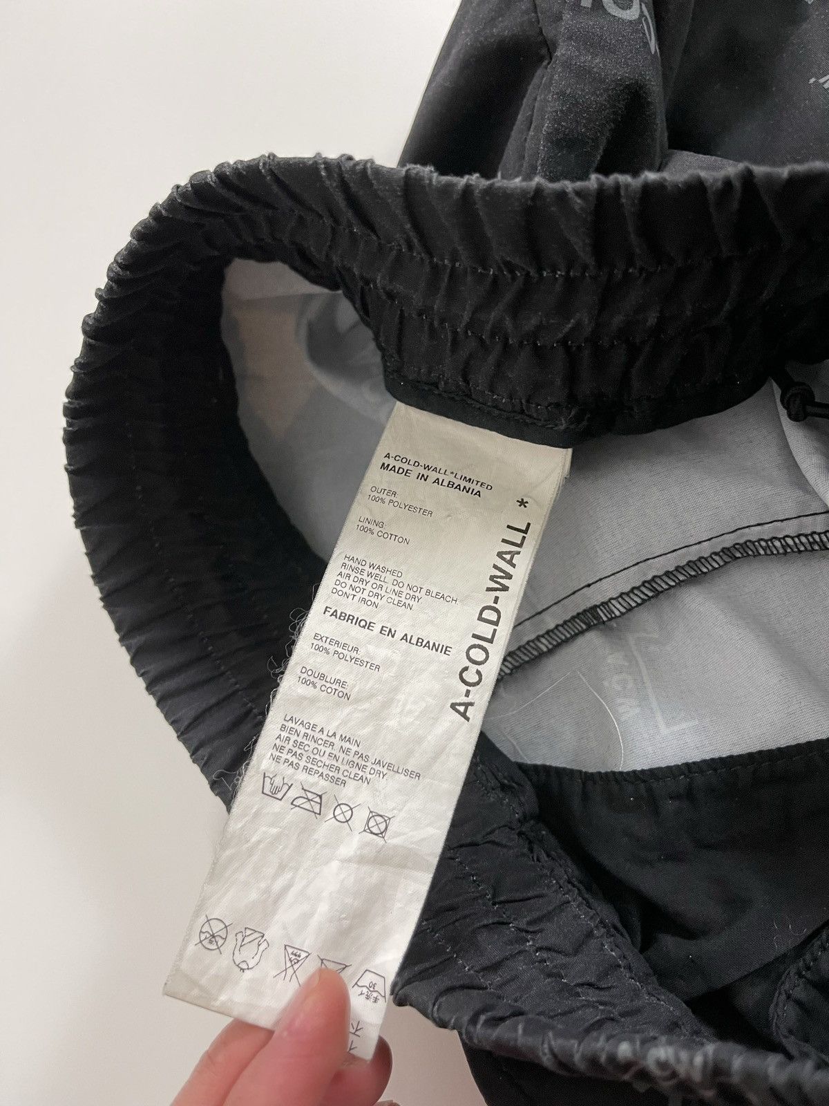 A-COLD-WALL* A-Cold-Wall Logo Pants Size US 30 / EU 46 - 6 Thumbnail