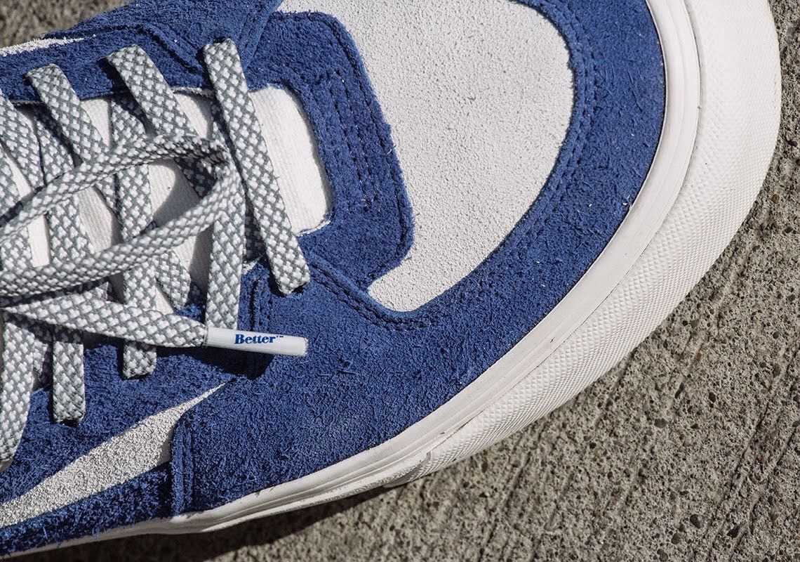 BetterTM × Vans BETTER GIFT SHOP X VANS VAULT HALF CAB (BLUE/OFF WHITE) Size US 5.5 / EU 38 - 3 Thumbnail