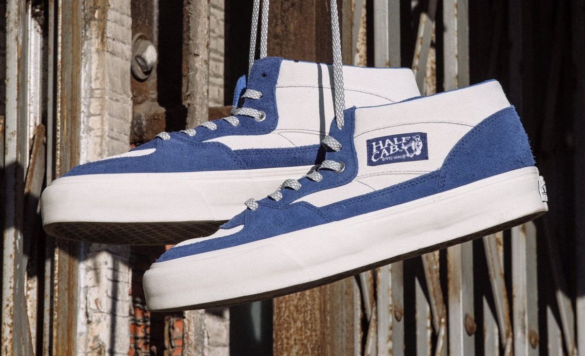 BetterTM × Vans BETTER GIFT SHOP X VANS VAULT HALF CAB (BLUE/OFF WHITE) Size US 5.5 / EU 38 - 4 Thumbnail