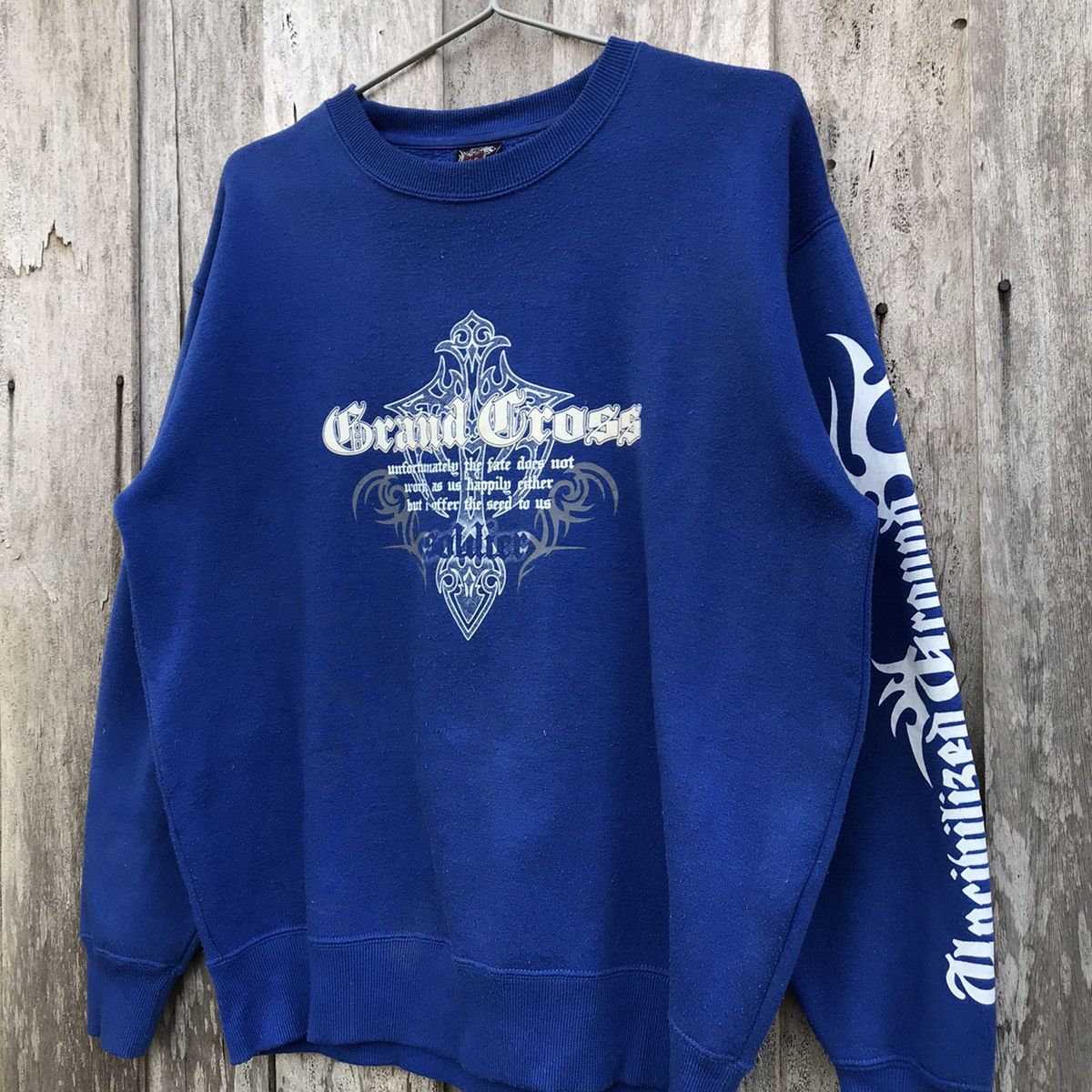 Japanese Brand Vintage Beaumere Grand Cross Spell Out Sweatshirt Big Logo Size US L / EU 52-54 / 3 - 5 Thumbnail