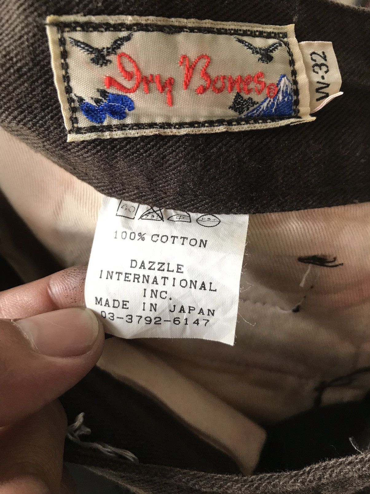 Dry Bones × Japanese Brand Dry Bones Faded Conditions Size US 34 / EU 50 - 5 Thumbnail