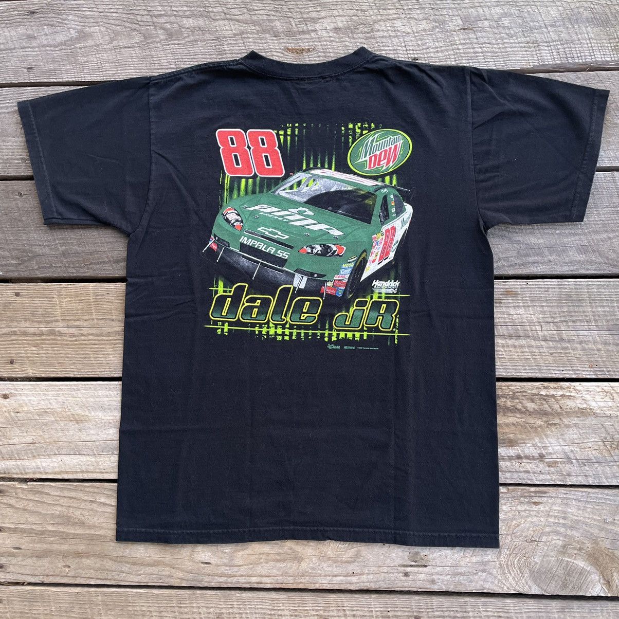 Vintage Vintage Dale Earnhardt Jr NASCAR Mountain Dew T Shirt | Grailed