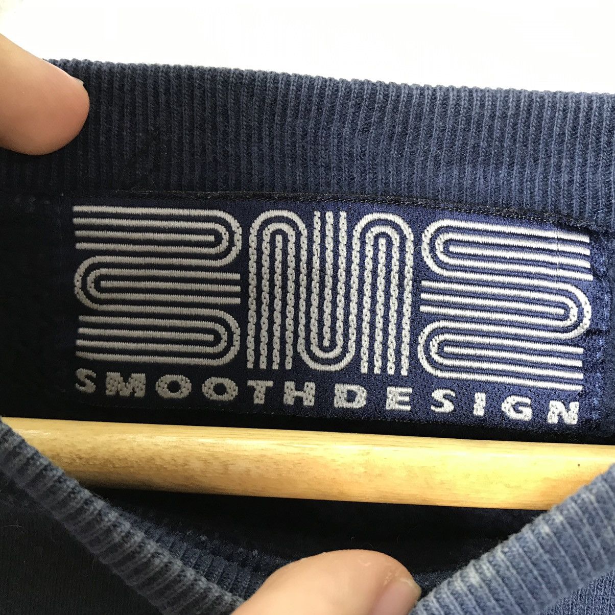 Vintage Vintage Smooth Design Sweatshirt Big Logo Pullover Jumper Size US XL / EU 56 / 4 - 4 Thumbnail