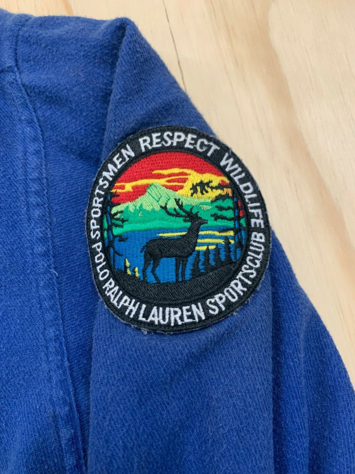 Polo Ralph Lauren VINTAGE POLO RALPH LAUREN WILDLIFERESPECT BLUE BUTTON SHIRT Size US M / EU 48-50 / 2 - 2 Thumbnail