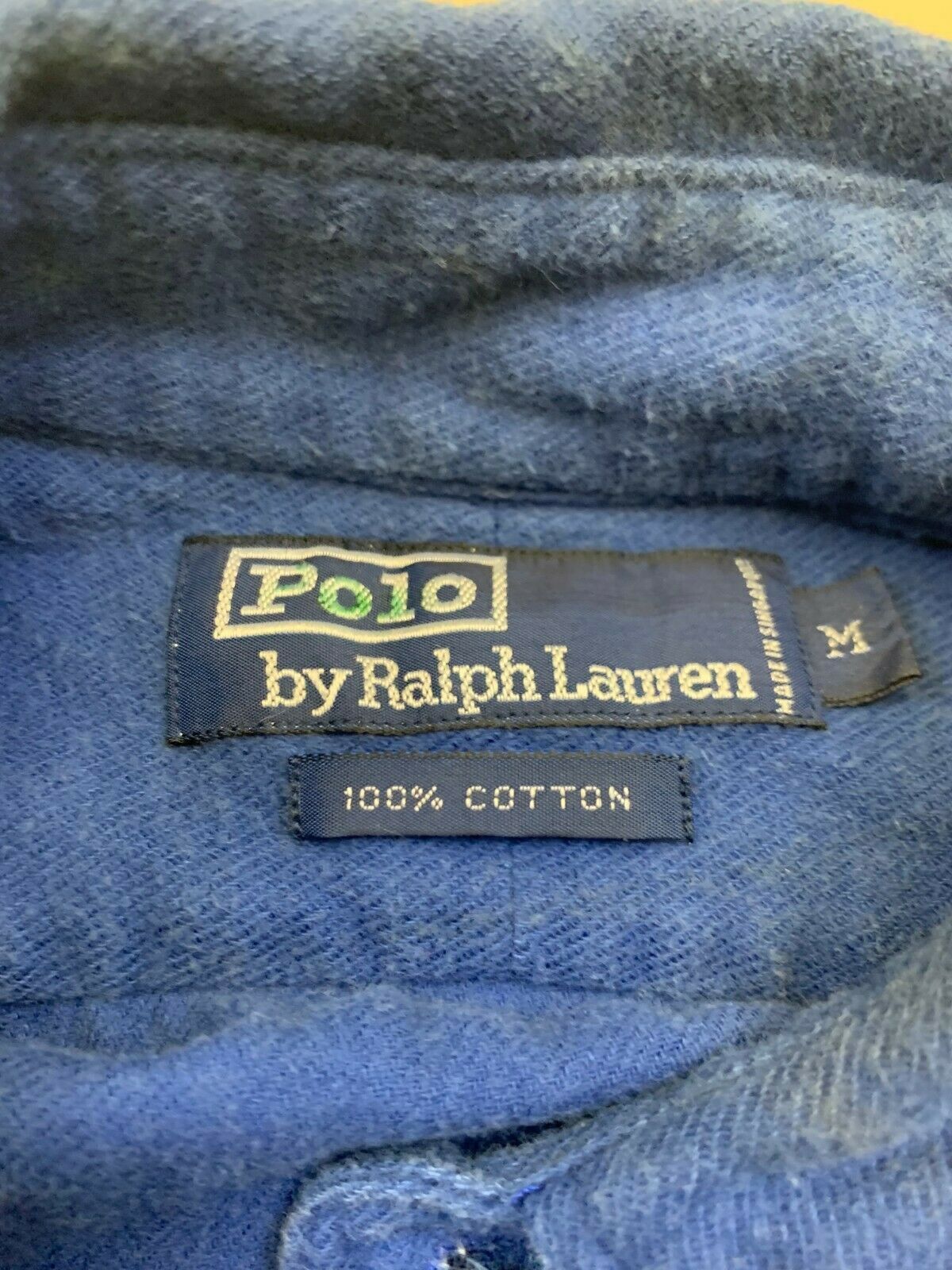 Polo Ralph Lauren VINTAGE POLO RALPH LAUREN WILDLIFERESPECT BLUE BUTTON SHIRT Size US M / EU 48-50 / 2 - 3 Thumbnail