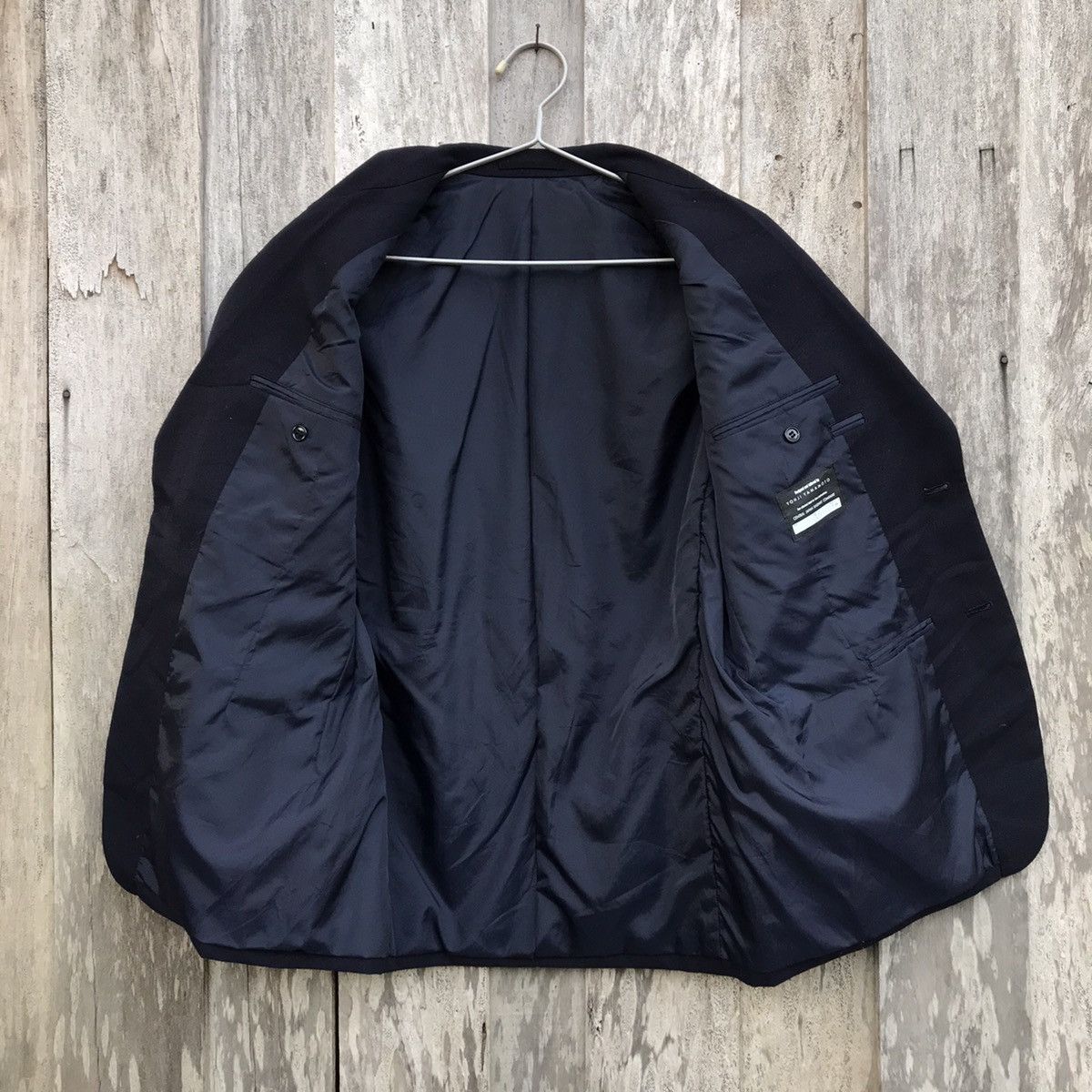 Y's × Yohji Yamamoto Central Japan Railway Company Blazer By Yohji Yamamoto Size US M / EU 48-50 / 2 - 6 Thumbnail
