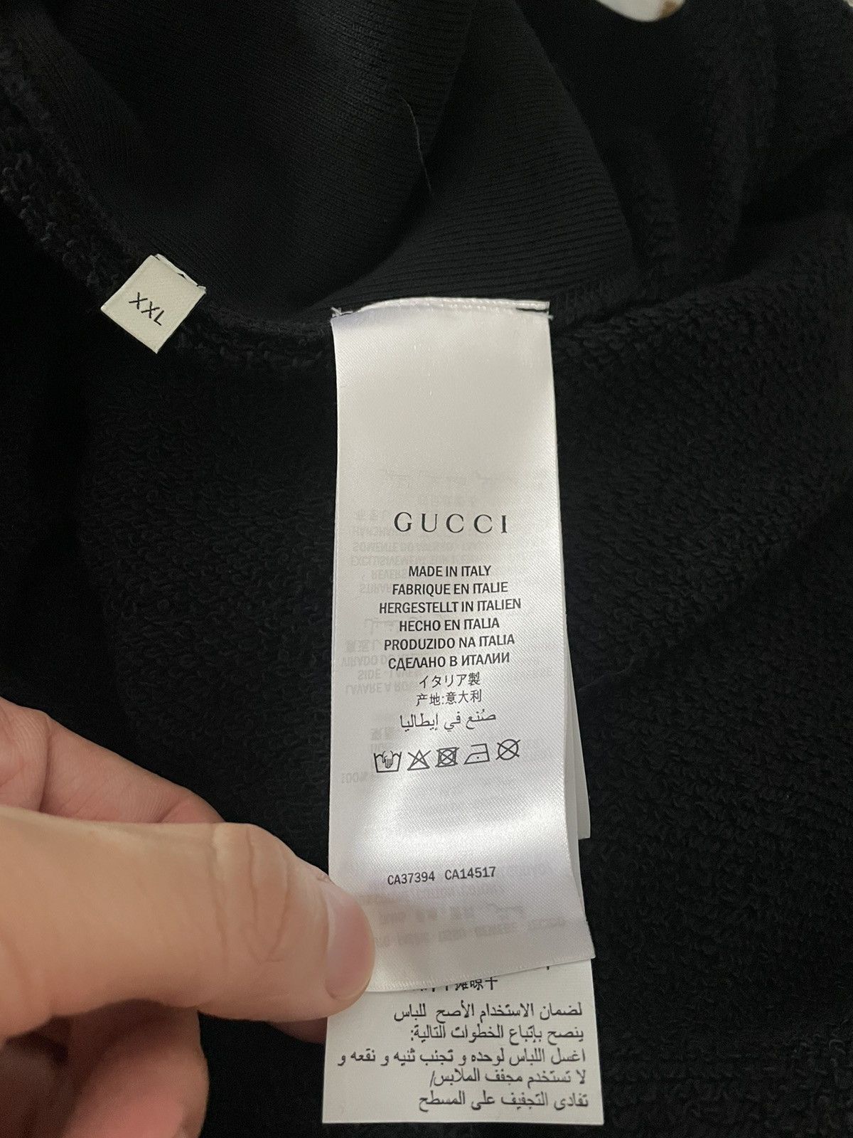 Gucci Super Runway BrandNEW Sold Out Tennis Logo Embroidery Hoodie Size US XXL / EU 58 / 5 - 13 Thumbnail