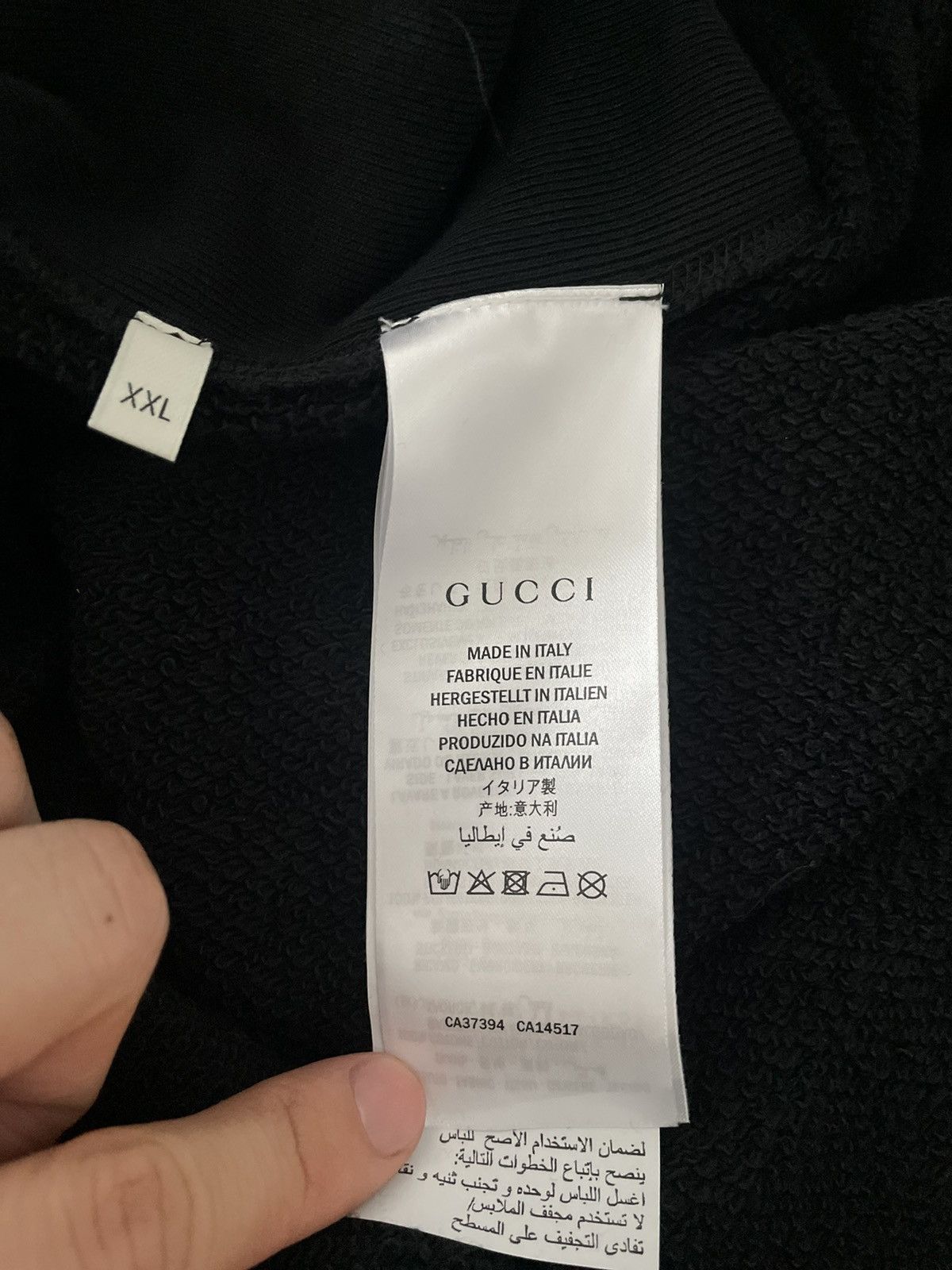 Gucci Super Runway BrandNEW Sold Out Tennis Logo Embroidery Hoodie Size US XXL / EU 58 / 5 - 12 Thumbnail