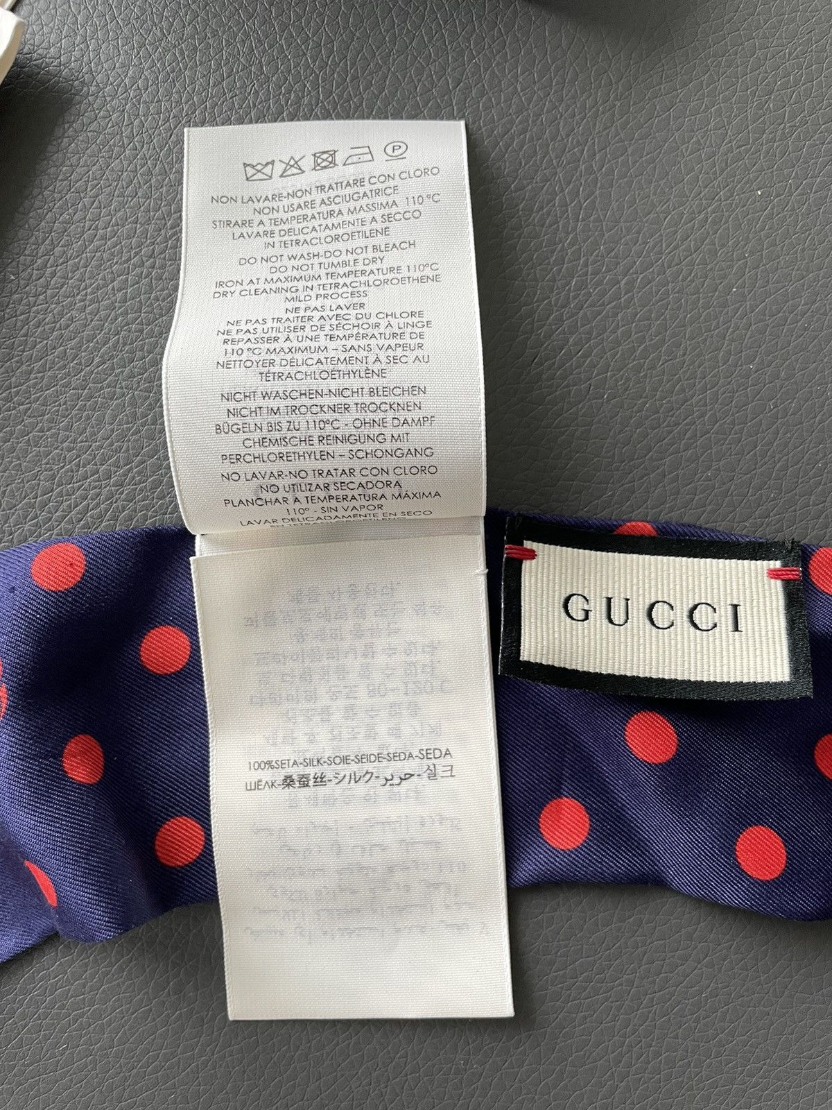 Gucci Brand New Runway Limited Edition Gucci Logo Twilly Rare Size ONE SIZE - 5 Thumbnail