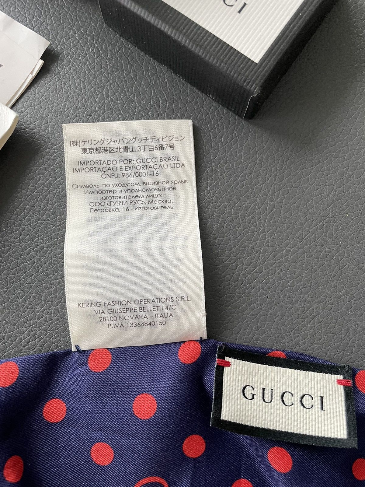 Gucci Brand New Runway Limited Edition Gucci Logo Twilly Rare Size ONE SIZE - 6 Thumbnail