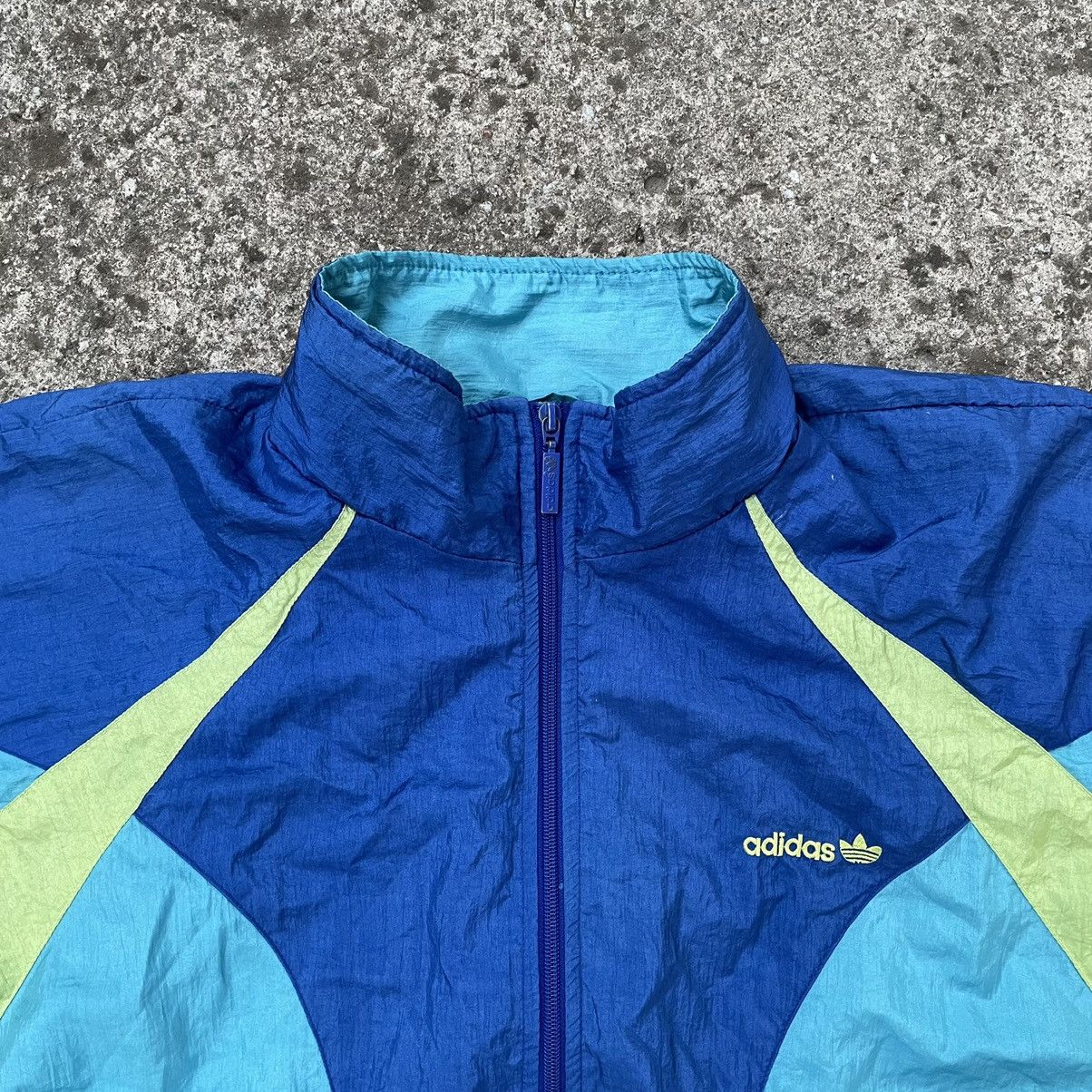 Adidas × Vintage Adidas Vintage Track Suit Jacket zipper Pants 90s Size US L / EU 52-54 / 3 - 4 Thumbnail