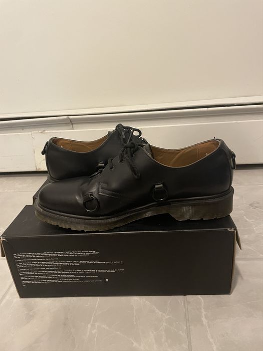 Dr. Martens 1461 DMC PW HY-B Unisex-Erwachsene Derby Schnürhalbschuhe, Schwarz (Black Harvey