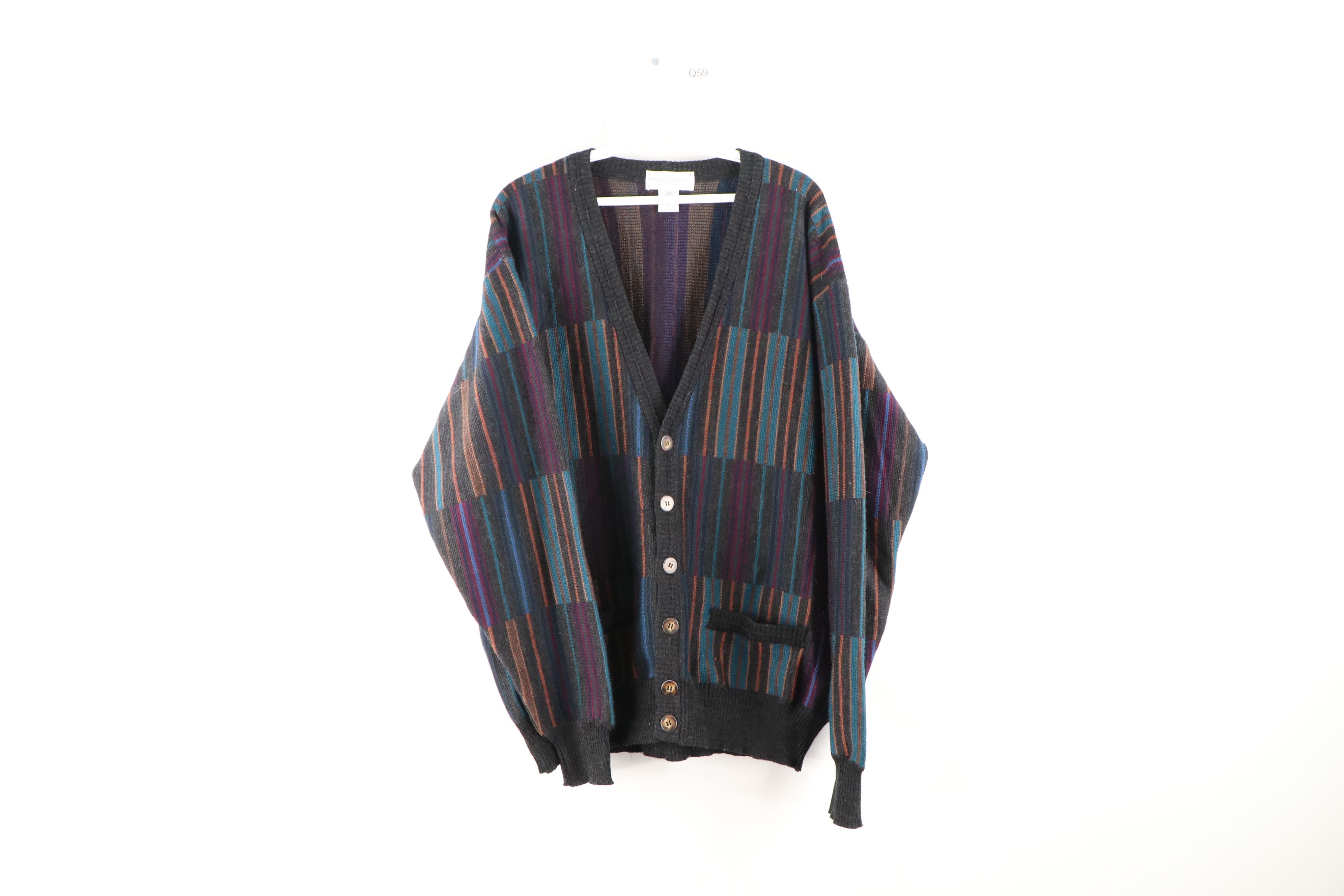 Vintage Vintage 90s Tricots St Raphael Merino Wool Cardigan Sweater ...