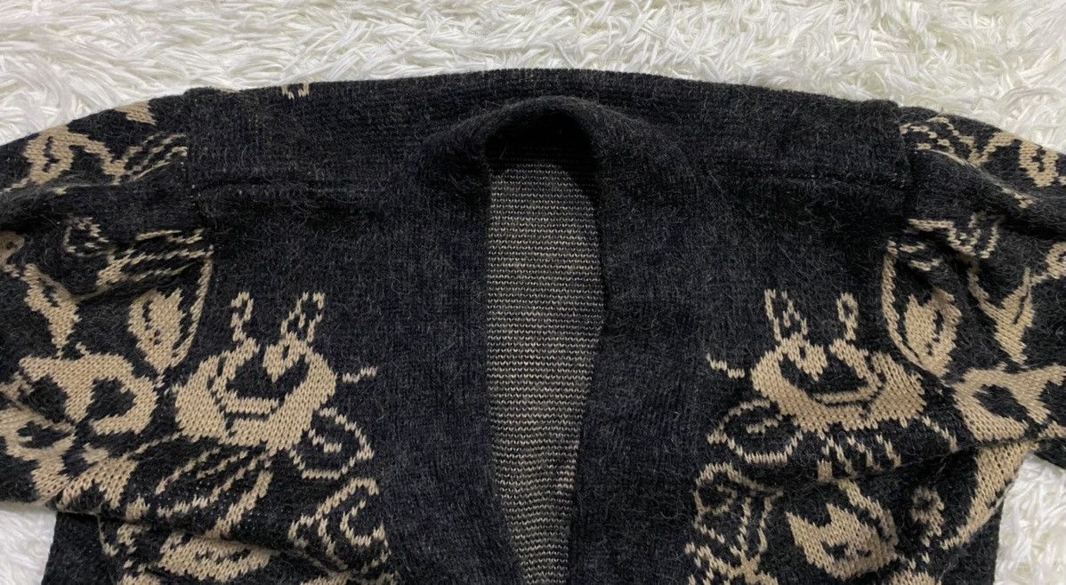 Other Wool Blend Floral Wrapped Knit Cardigan Sweater Size M / US 6-8 / IT 42-44 - 11 Thumbnail