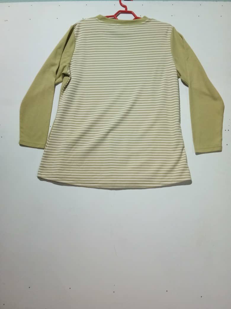 Designer × Japanese Brand Yurina Striped Long Sleeve T-Shirt Size US L / EU 52-54 / 3 - 6 Thumbnail