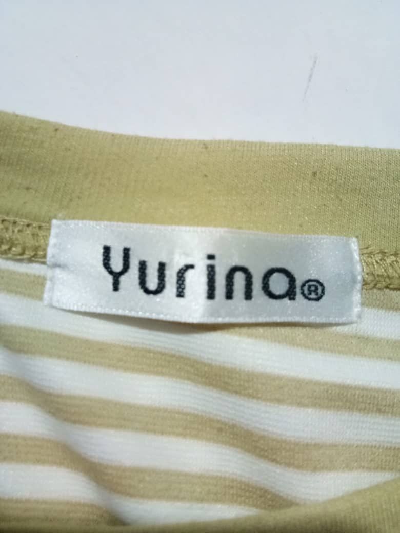 Designer × Japanese Brand Yurina Striped Long Sleeve T-Shirt Size US L / EU 52-54 / 3 - 2 Thumbnail