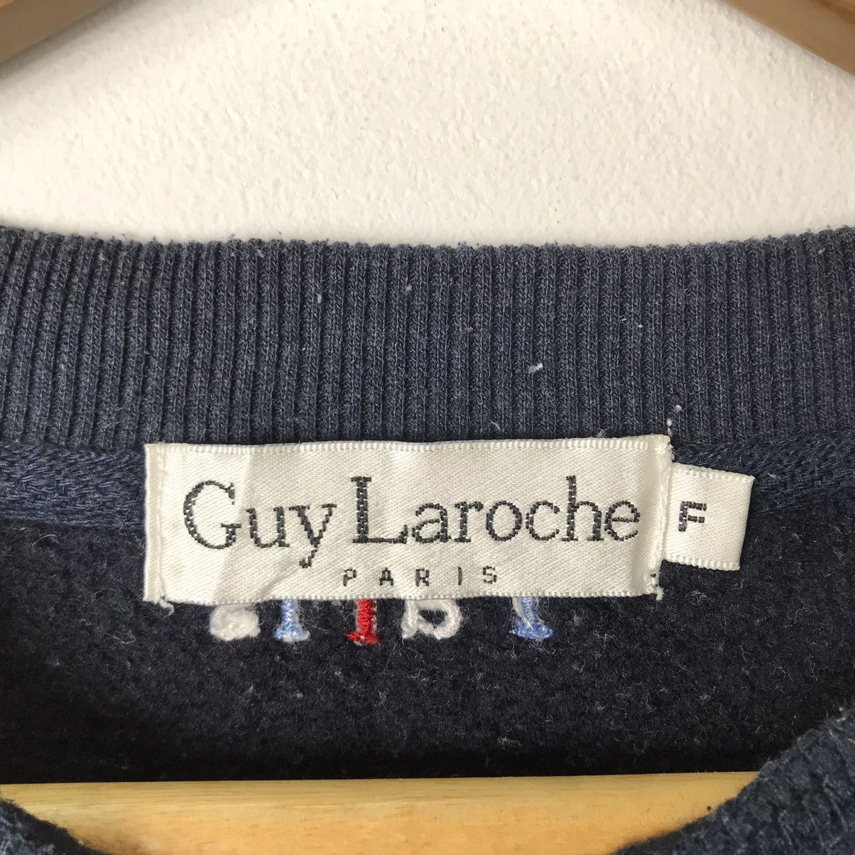 Guy Laroche × Other × Vintage Vintage GUY LAROCHE Paris Sweatshirt Embroidery Streetwear Size US S / EU 44-46 / 1 - 4 Thumbnail